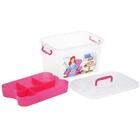 Контейнер для хранения «Рукоделие», 10 л, 35×23×19 см, с крышкой и вкладышем, МИКС - Фото 5
