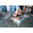 Набор шпулек с нитками, в органайзере, d=20 мм, 25 шт. - Фото 8