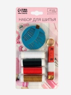 Швейный набор, 22 предмета, в блистере, 20×10.5 см, МИКС - Фото 7