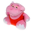 Мягкая игрушка "Бегемот большой", цвет розовый - Фото 2