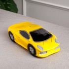 Копилка "Машина мечты", глянец, цвет жёлтый, 8 см - Фото 1