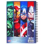 Ежедневник на гребне А5 "Ни дня без подвига", Мстители, 80 листов - Фото 5