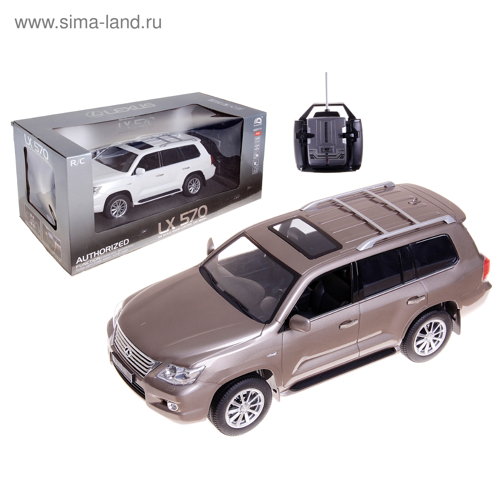 Машина на радиоуправлении Lexus LX570 HQ20125, масштаб 1:14 (196429) -  Купить по цене от 1 937.00 руб. | Интернет магазин SIMA-LAND.RU