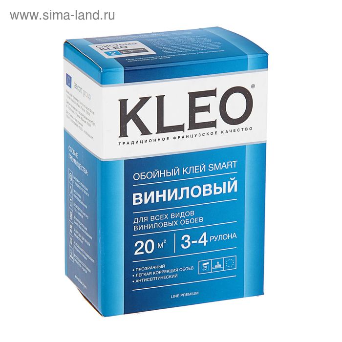 Клей для виниловых обоев Kleo Smart 3-4, сыпучий, 90 гр - Фото 1