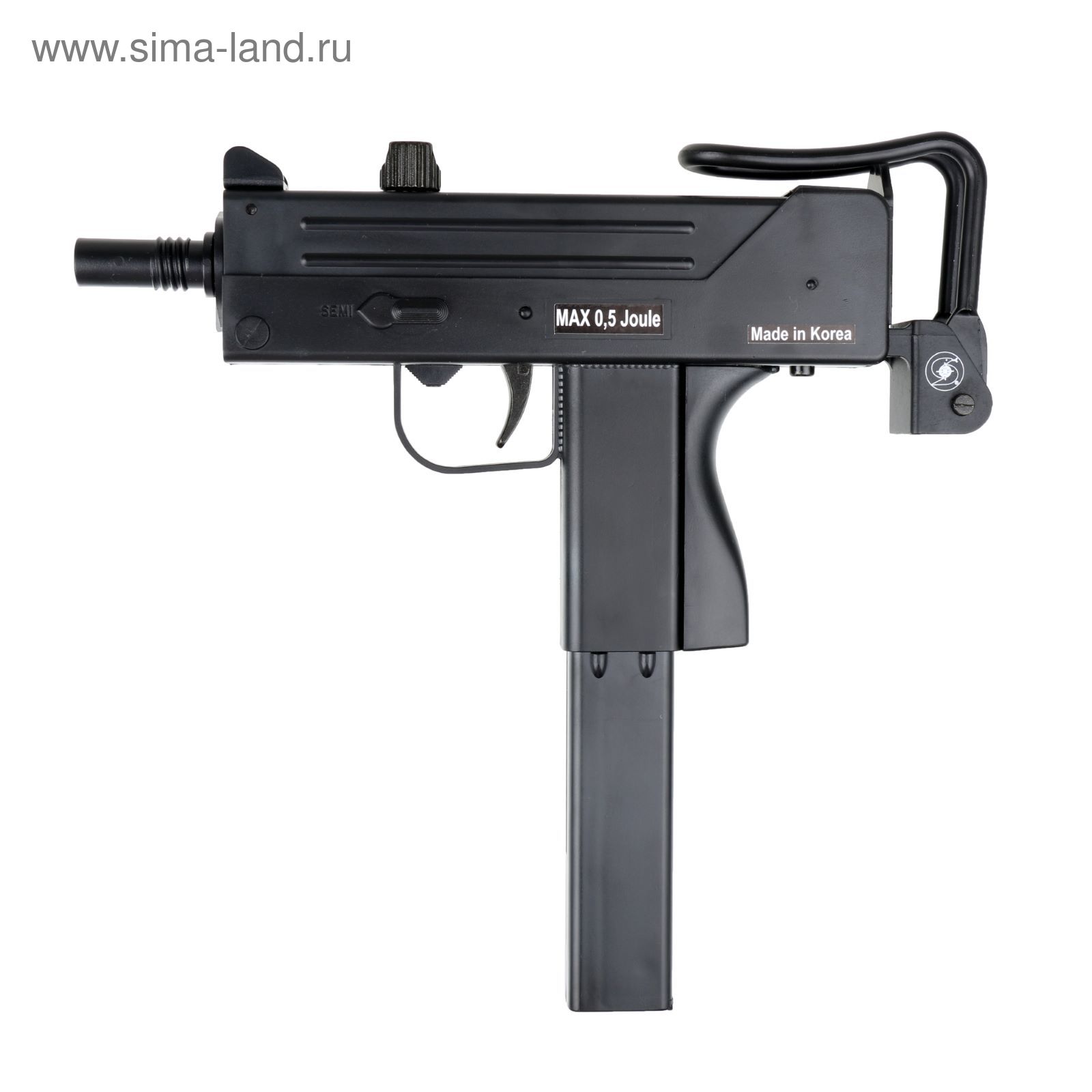 Ружье страйкбольное Cobray Ingram MAC11 (17379) пружинное, калибр 6мм  (1212101) - Купить по цене от 2 035.00 руб. | Интернет магазин SIMA-LAND.RU