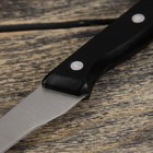 Нож для мяса и стейков Доляна «Универсал», лезвие 12,5 см, цвет чёрный - Фото 3