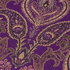 Палантин многоцветный с бахромой, размер 70х170 см, цвет фиолетовый P 2912 текстиль, жаккард - Фото 2