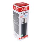 Термос "Арктика", 1 л, вакуумный, в кожаной оплетке, чёрный - Фото 3