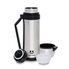 Термос универсальный «Арктика», 201, 1.8 л, 35×10.9 см, сохраняет тепло 28 ч, нержавеющая сталь - Фото 3