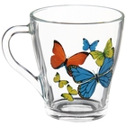 Кружка для чая 250 мл «Танец бабочек», рисунок МИКС - Фото 1