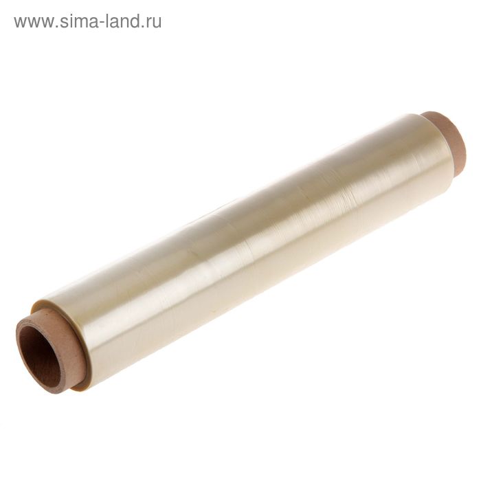 Пленка пищевая, жёлтая, 30 см х 150 м, 8 мкм, 105 гр - Фото 1