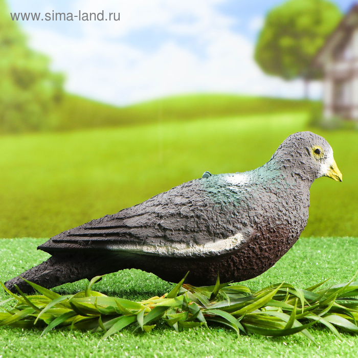 Фигура подсадная "Голубь лесной" 36 х 13 х 13 см - Фото 1