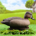 Фигура подсадная "Красноголовый нырок" утка 28*14*17 см - Фото 1