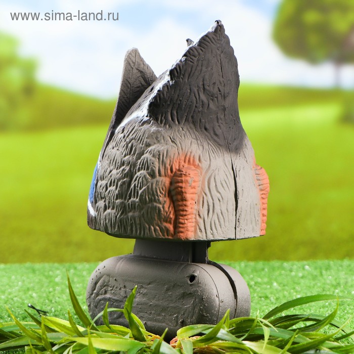 Фигура подсадная "Кряква кормящаяся" селезень, 15 х 13 х 25 см - Фото 1