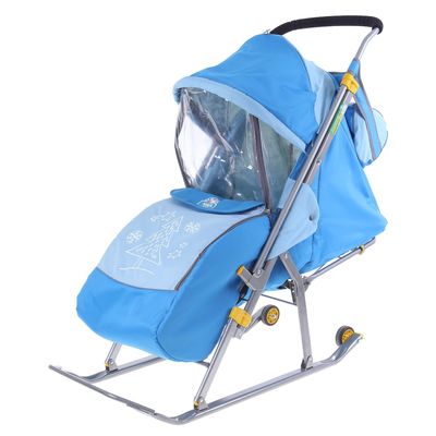 Санки коляска «Ника детям 4», цвета МИКС