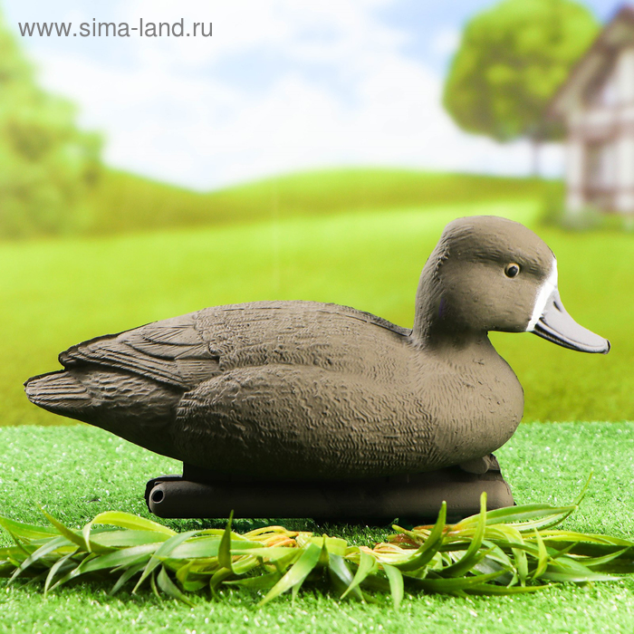 Фигура подсадная "Чернеть морская" утка, 33 х 14 х 18 см - Фото 1