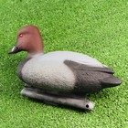 Фигура подсадная "Красноголовый нырок" селезень, 28 х 15 х 17 см - Фото 3