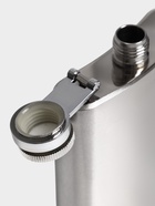 Фляжка Мастер К, 90 мл, подарочная, армейская, 3 oz, нержавеющая сталь, серебристая - Фото 4