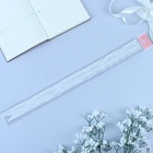 Бант-бабочка №3 "Линии", цвет белый (10 шт) - фото 809312559