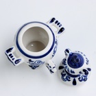 Фигурка фарфор гжель «Самовар» - Фото 5