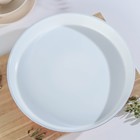 Форма для выпечки Доляна «Флёри. Круг», 36×4,5 см, керамическое покрытие, цвет красный - Фото 2