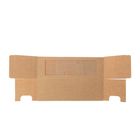 Коробка крафт из рифленого картона 12 х 12 х 36 см - Фото 2