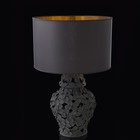 Лампа"Россыпь лепестков" черная, 27 × 27 × 57 см - Фото 1