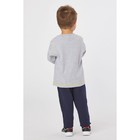 Джемпер для мальчика "Миньоны", рост 98 см (56), цвет серый меланж ZB 23001_Д - Фото 6