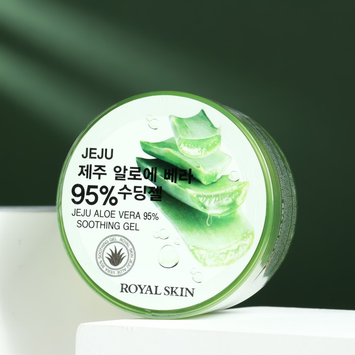 Многофункциональный гель для лица и тела с 95% содержанием Aloe Royal Skin, 300 мл - Фото 1