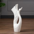 Ваза керамическая "Лебедь", напольная, белая, 51 см, микс - Фото 7