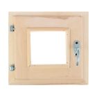 Окно деревянное для бани, 30×30 см, двойное стекло, «Добропаровъ» - Фото 2