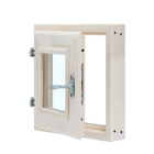 Окно деревянное для бани, 30×30 см, двойное стекло, «Добропаровъ» - Фото 6