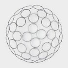 Фруктовница Доляна «Ринго», 23×23×9.5 см, хромированная - Фото 4