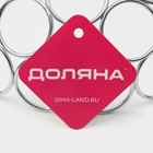 Фруктовница Доляна «Ринго», 23×23×9.5 см, хромированная - Фото 7