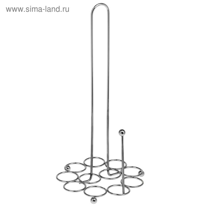 Подставка под бумажные полотенца Доляна «Ринго», 15×15×30,8 см - Фото 1