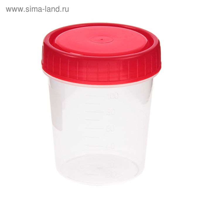 Контейнер для биоматериалов стерильный 120 мл - Фото 1