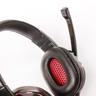 Наушники SmartBuy PLATOON, игровые, полноразмерные, микрофон, 3.5 мм, 2.5 м, черно-красные - Фото 8
