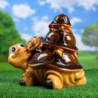 Садовая фигура из гипса «Черепахи», 25×24×31 см - Фото 2