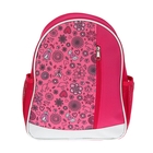 Рюкзак детский на молнии "Птички", 1 отдел, 1 наружный и 2 боковых кармана, цвет розовый - Фото 1