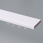 Карниз двухрядный «Цезарь эконом», 200 см, цвет белый - Фото 1