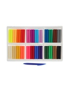 Пластилин мягкий (восковой) «Луч. Фантазия», 24 цвета, 360 г, со стеком, МИКС - фото 119043286