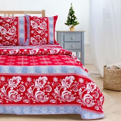 Постельное бельё "Этель" 2 сп Сказка (вид 2) 175*215 см, 200*220 см, 70*70 см -2 шт, 100% хл., бязь