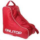 Сумка для коньков и роликовых коньков, цвет красный - Фото 1