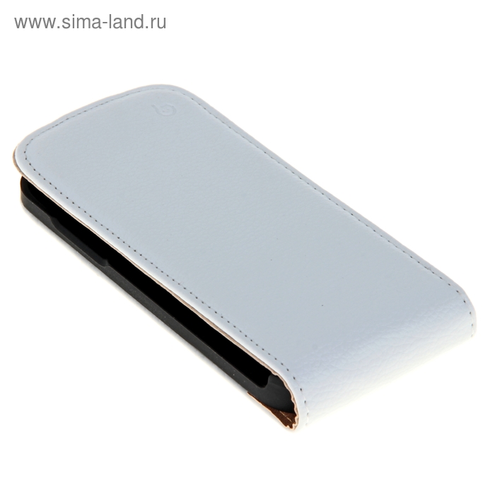 Чехол Flip-case Samsung i9195-Galaxy S4 mini белый, серия Slim - Фото 1