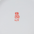 Тарелка фарфоровая «Стрекоза», d=17,5 см, белая - Фото 5