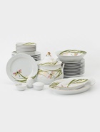 Сервиз столовый Добрушский завод «Голубка. Стрекоза», 37 предметов, фарфор, белый - Фото 8