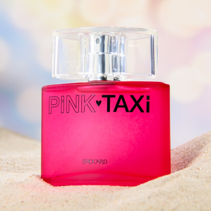 Пинк такси туалетная вода. Женская туалетная вода Brocard " Pink Taxi #Beauty time " 90мл. Brocard Pink Taxi 50 мл. Духи такси женские розовые.