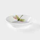 Блюдце Добрушский завод «Стрекоза», d=14 см, фарфор, белый - Фото 2