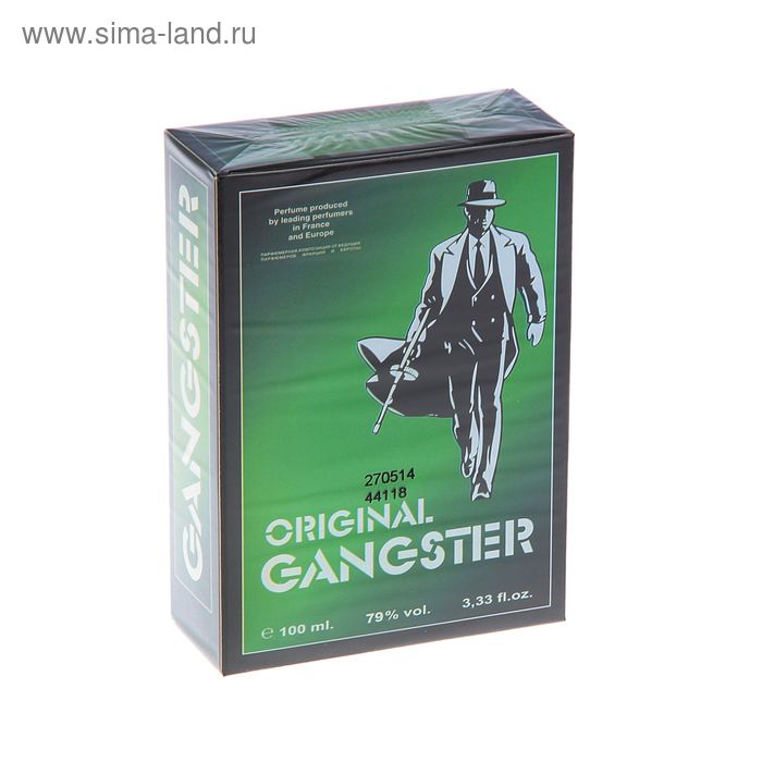 Туалетная вода мужская Gangster Original, 100 мл - Фото 1