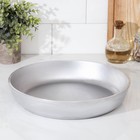 Сковорода KUKMARA, 30×5.5 см, алюминий, цвет хромированный - Фото 1